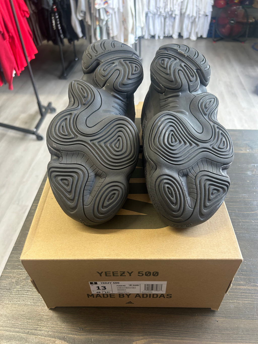 Pre Owned adidas Yeezy 500 Utility Black