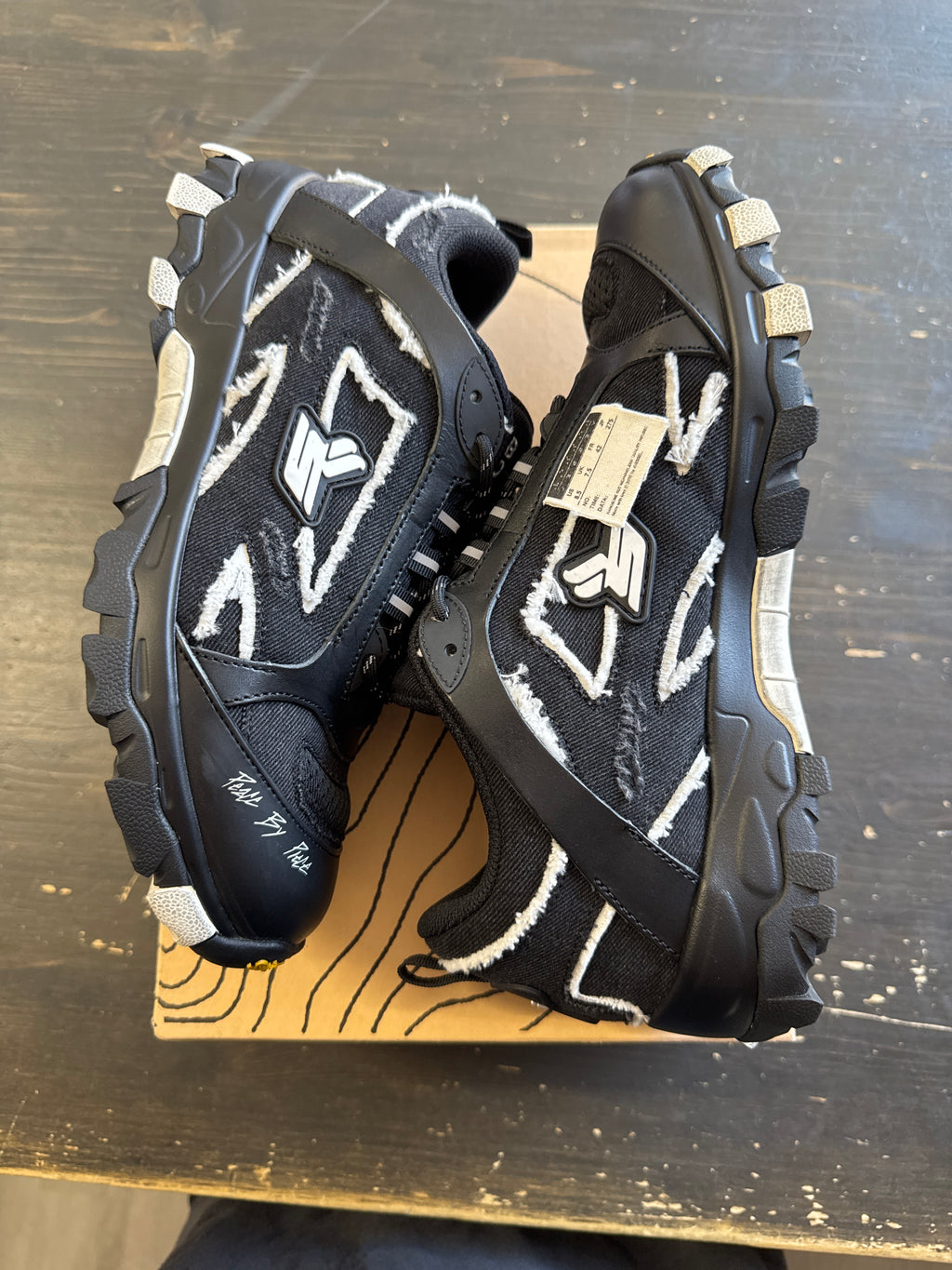 Pre-owned Sicko Born From Pain x Vessell Hiking Black