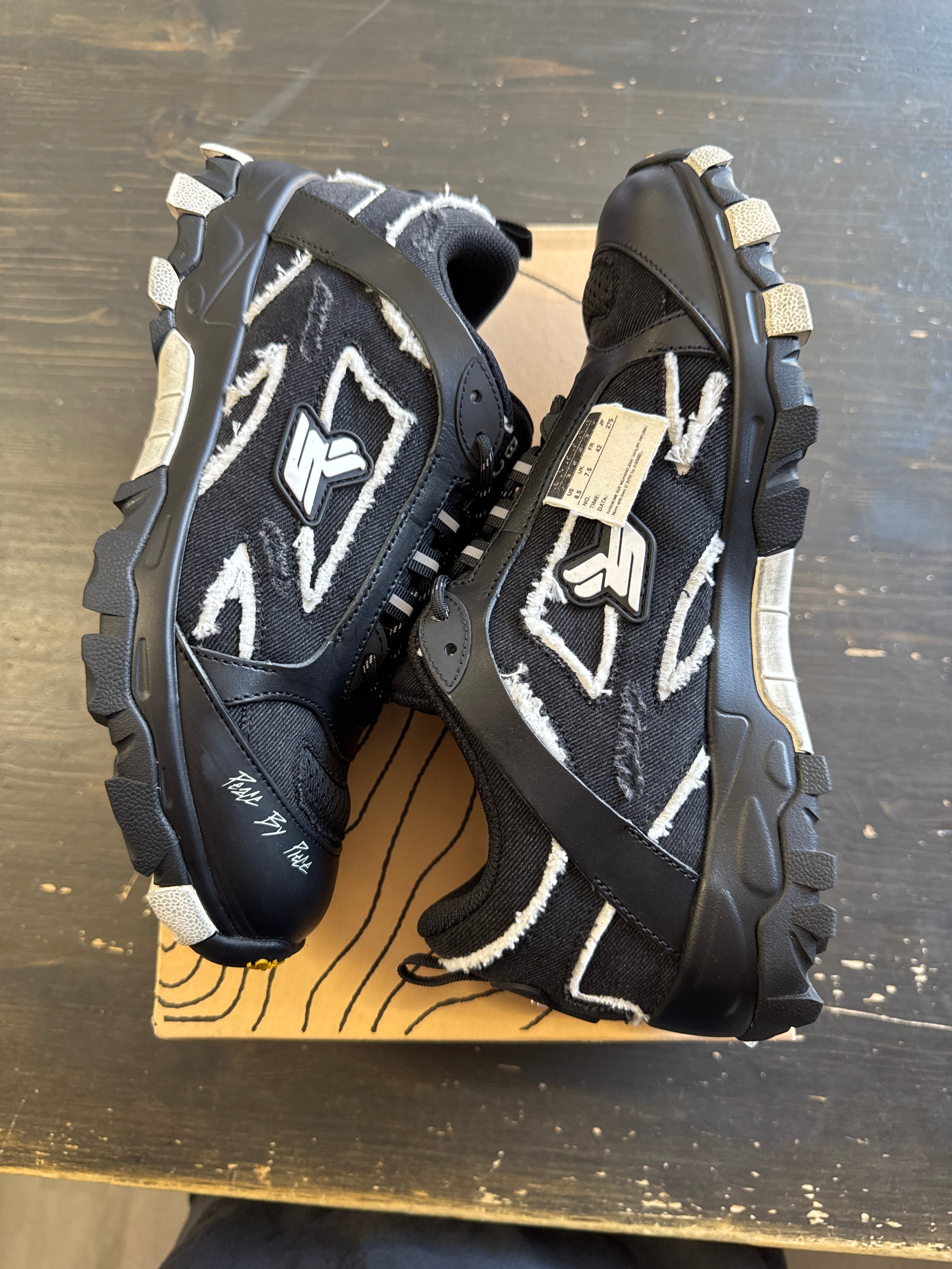 Pre-owned Sicko Born From Pain x Vessell Hiking Black
