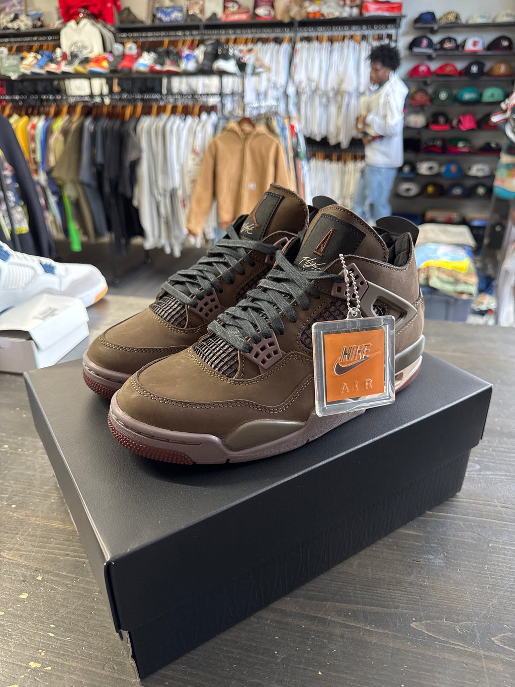 Jordan Retro 4 SP A Ma Maniere Dark Mocha