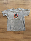 Vintage Winged Skull Flame Guitar Tee