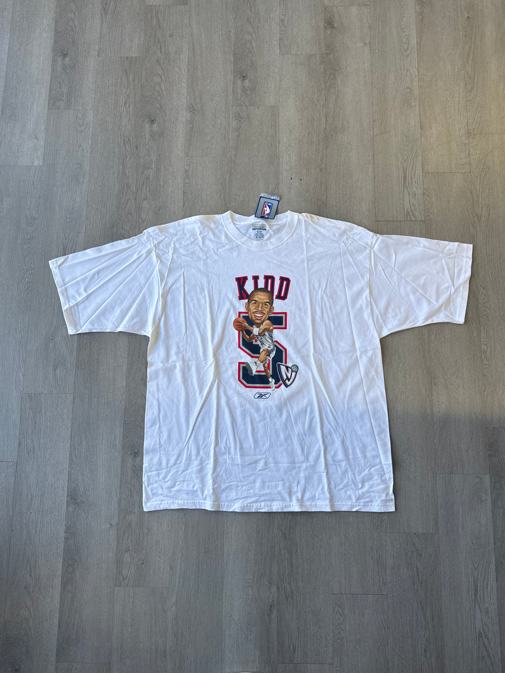 Vintage Reebok New Jersey Nets NBA Jason Kidd Tee