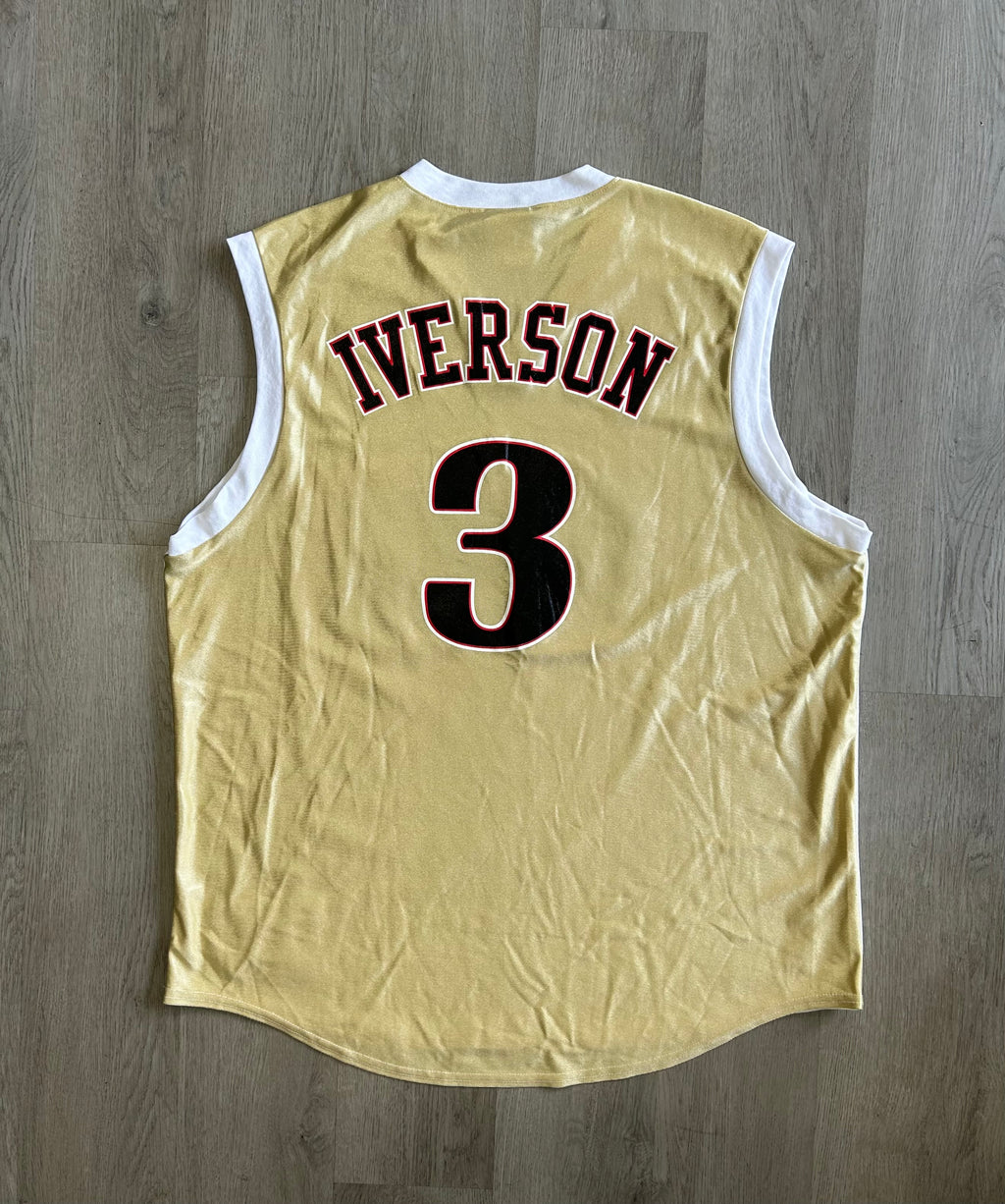 Majestic Philadelphia 76ers Allen Iverson Jersey 2001 NBA Finals