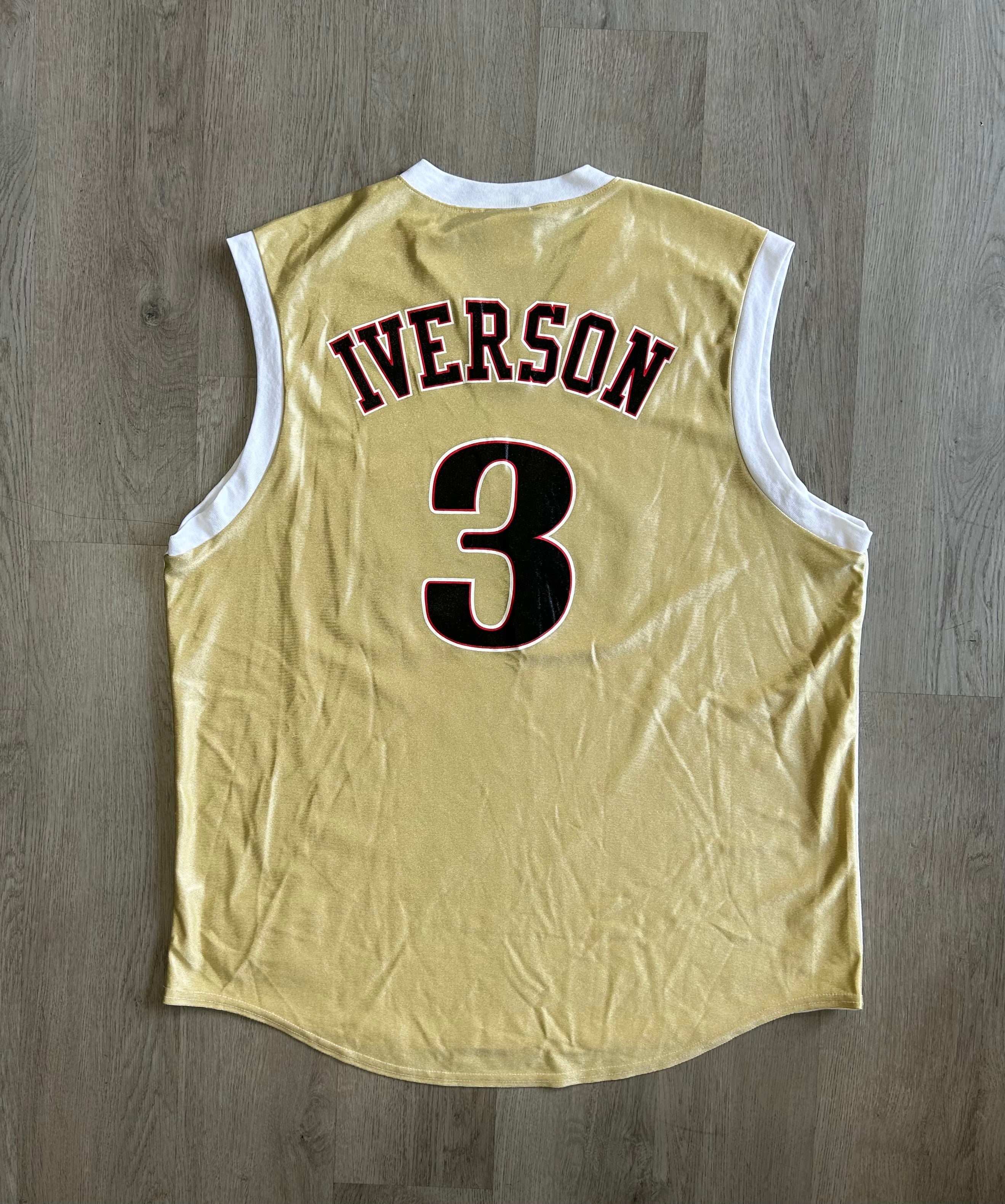 Majestic Philadelphia 76ers Allen Iverson Jersey 2001 NBA Finals