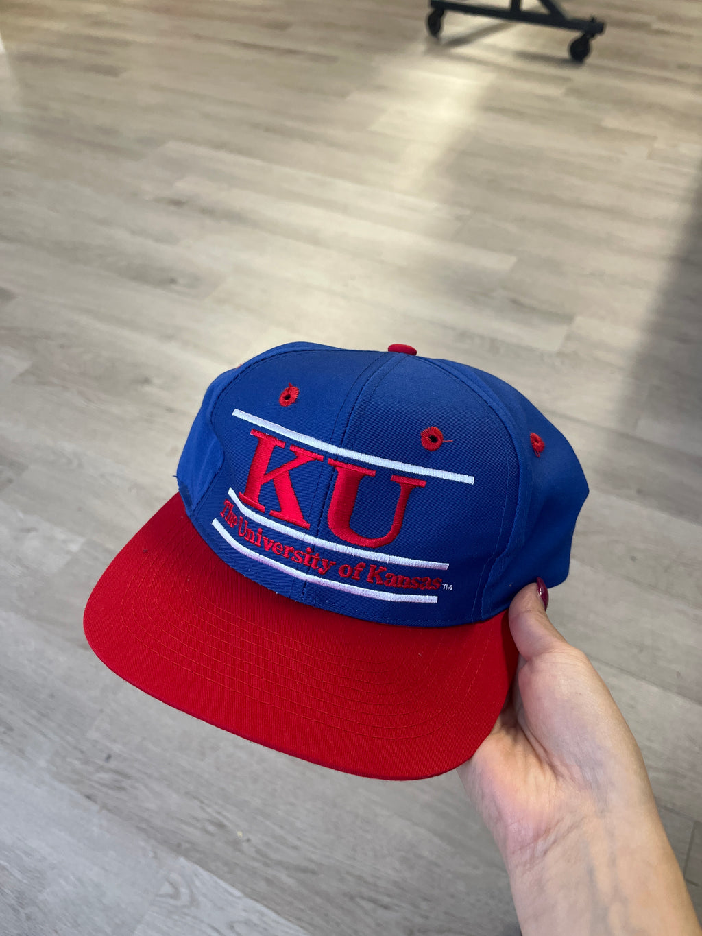 Vintage Kansas University SnapBack Hat