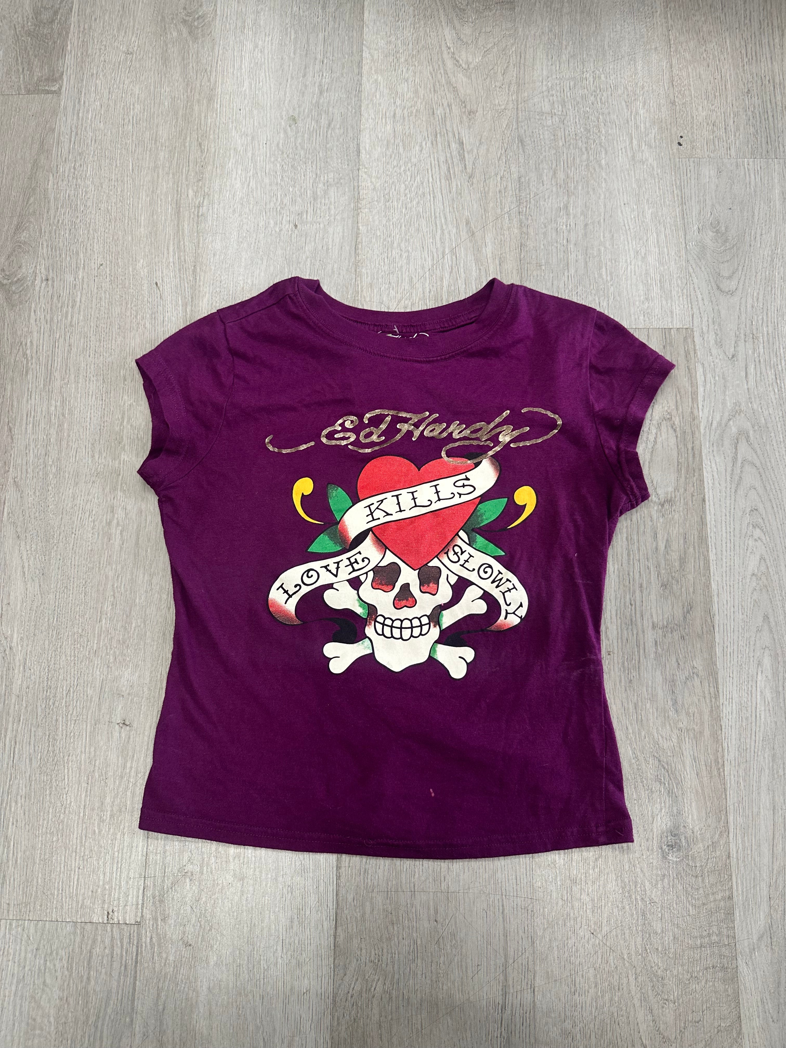 Women’s Ed Hardy Love Kills Slowly Tee