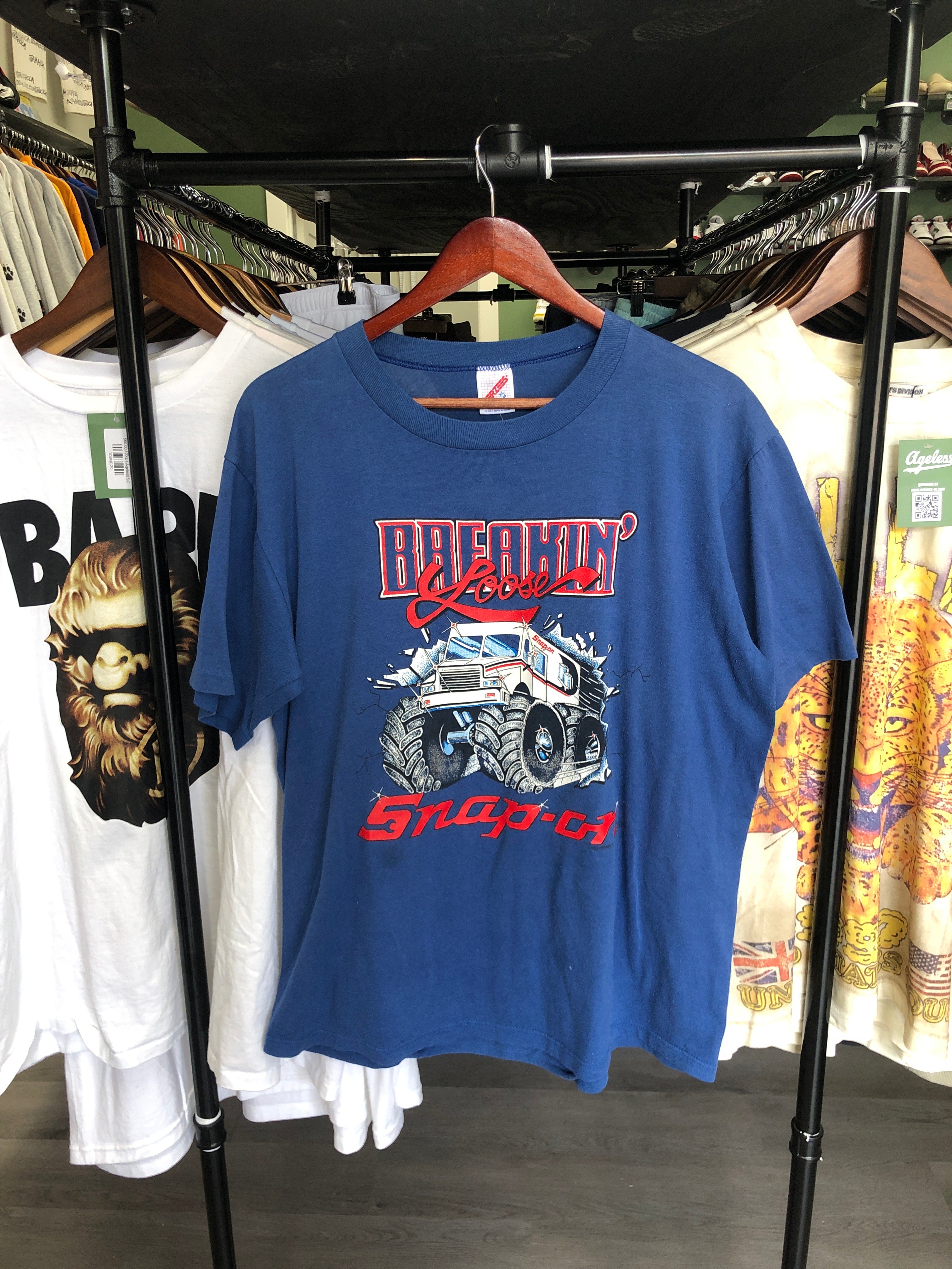 Vintage Breakin Loose Snap-On Tee