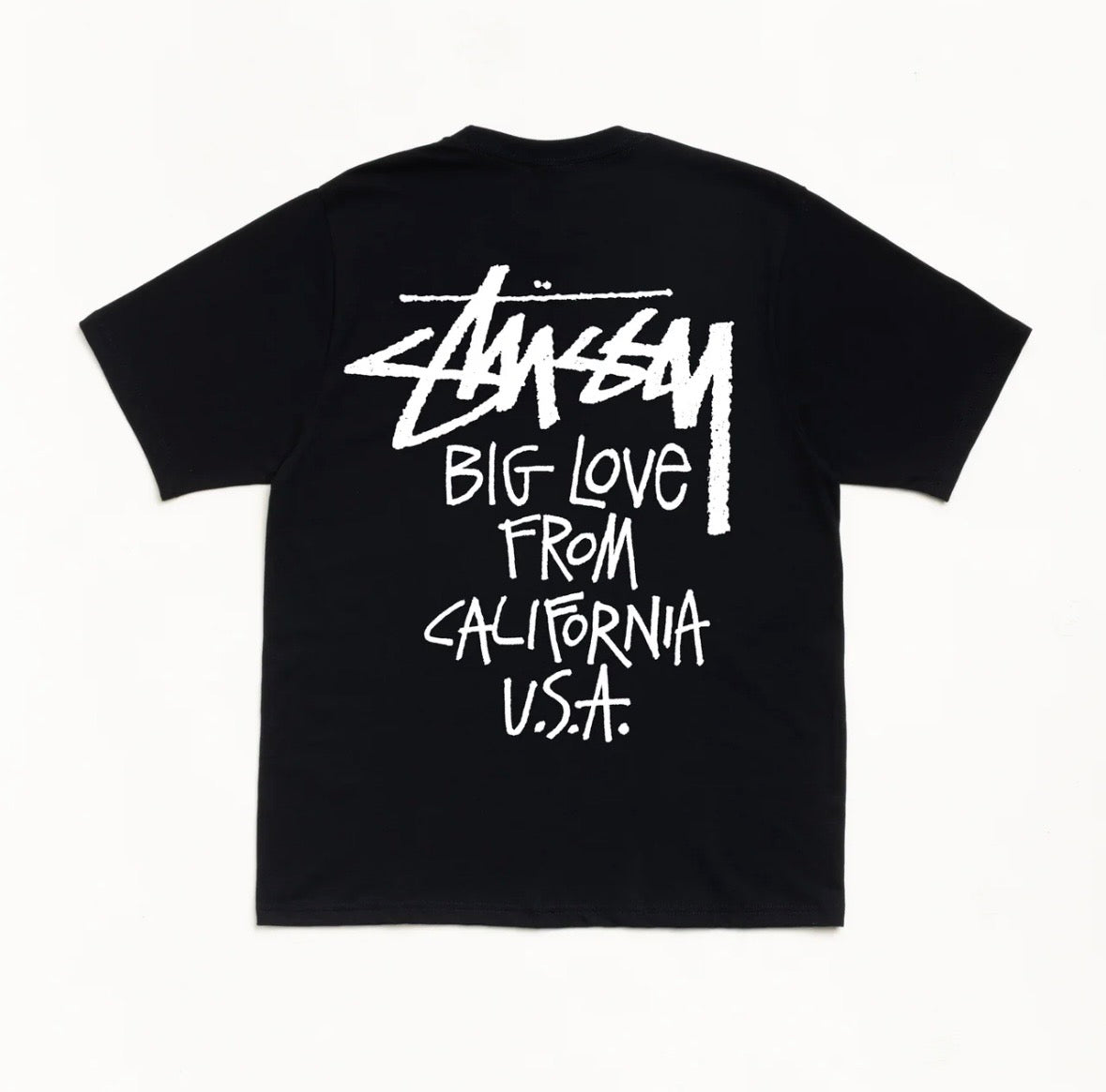 Stussy Black Big Love Tee Stüssy