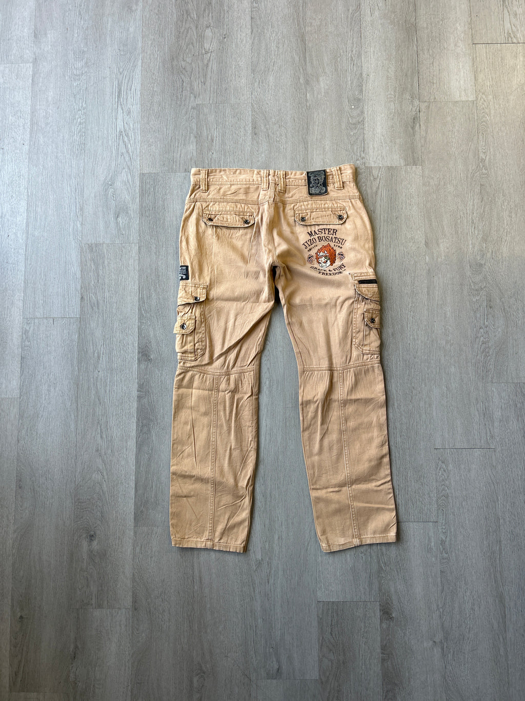 Vintage Master Jizo Bosatsu Utility Cargo Pants