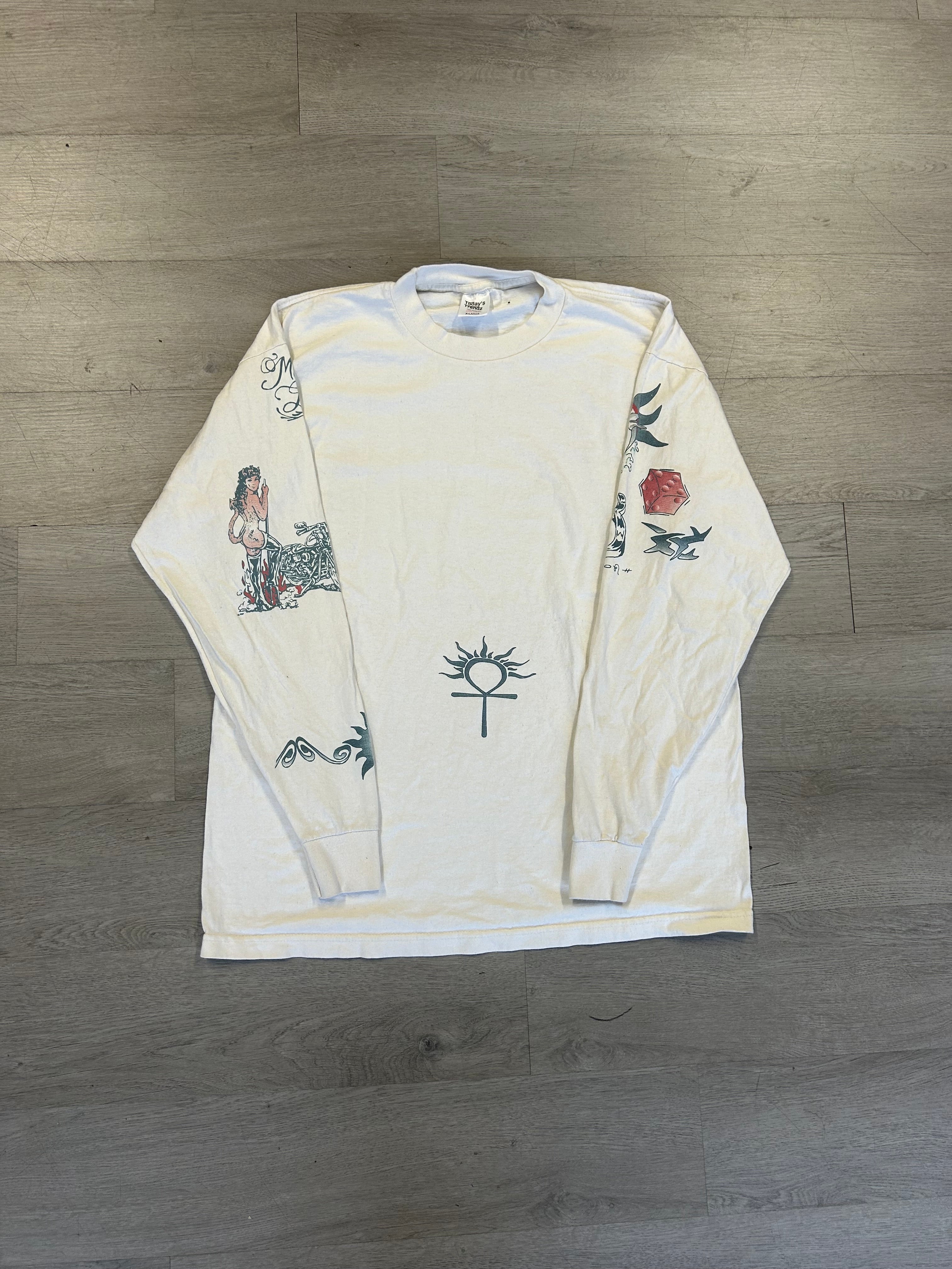 Vintage Denis Rodman Tattoo Tee