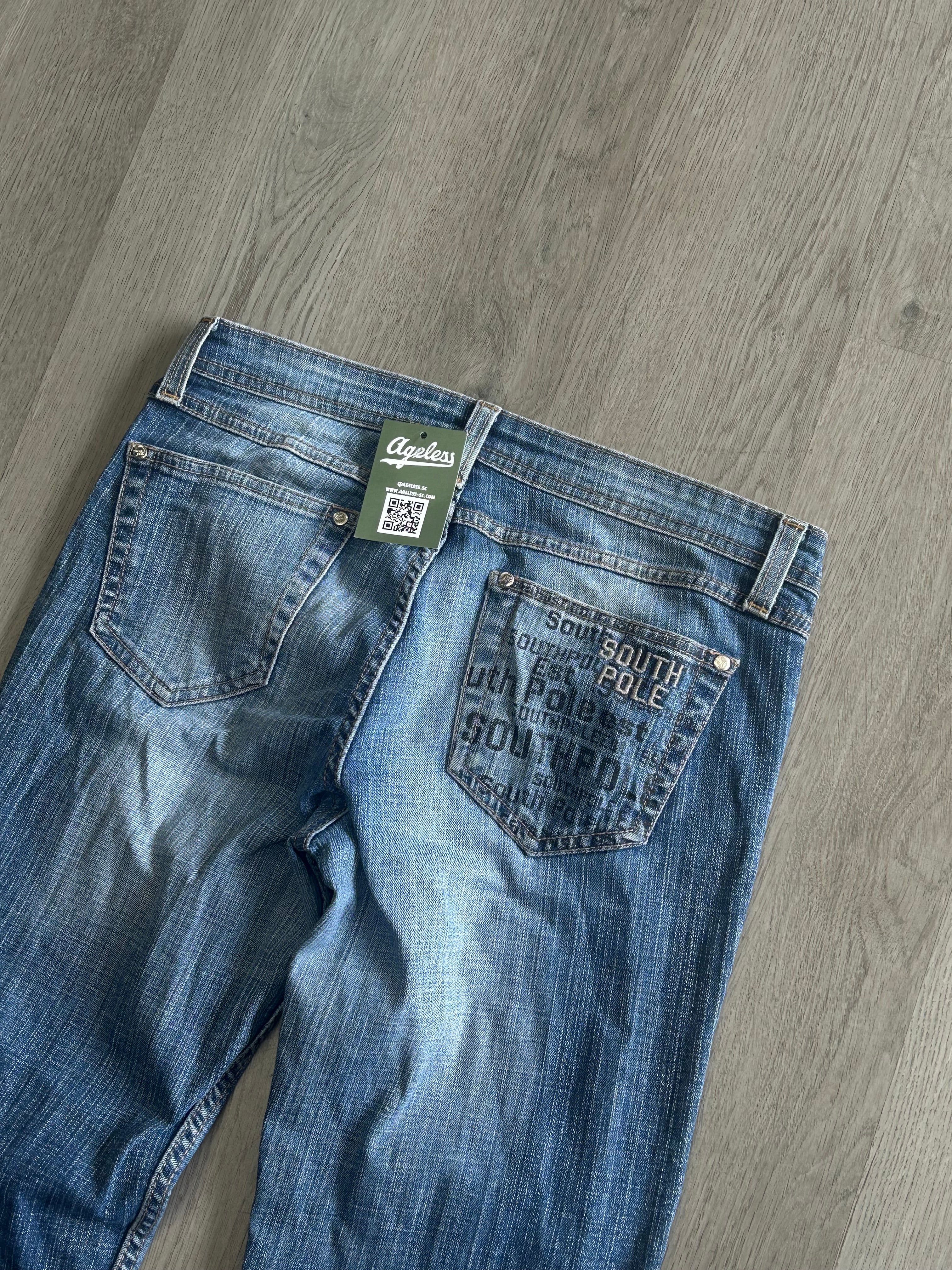Women’s Y2K Southpole Chain Low rise Jeans