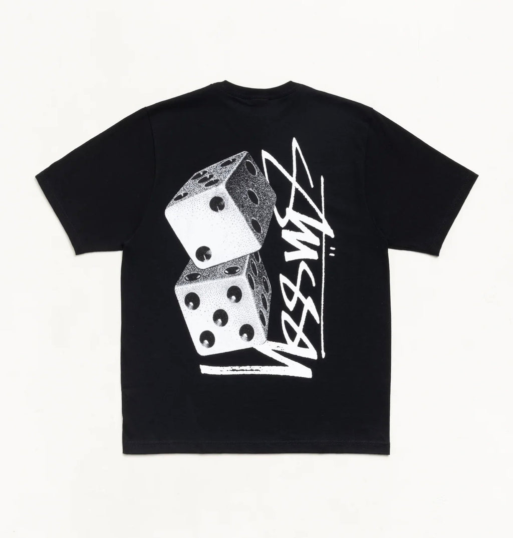 Stussy Black Tall Dice Tee Stüssy