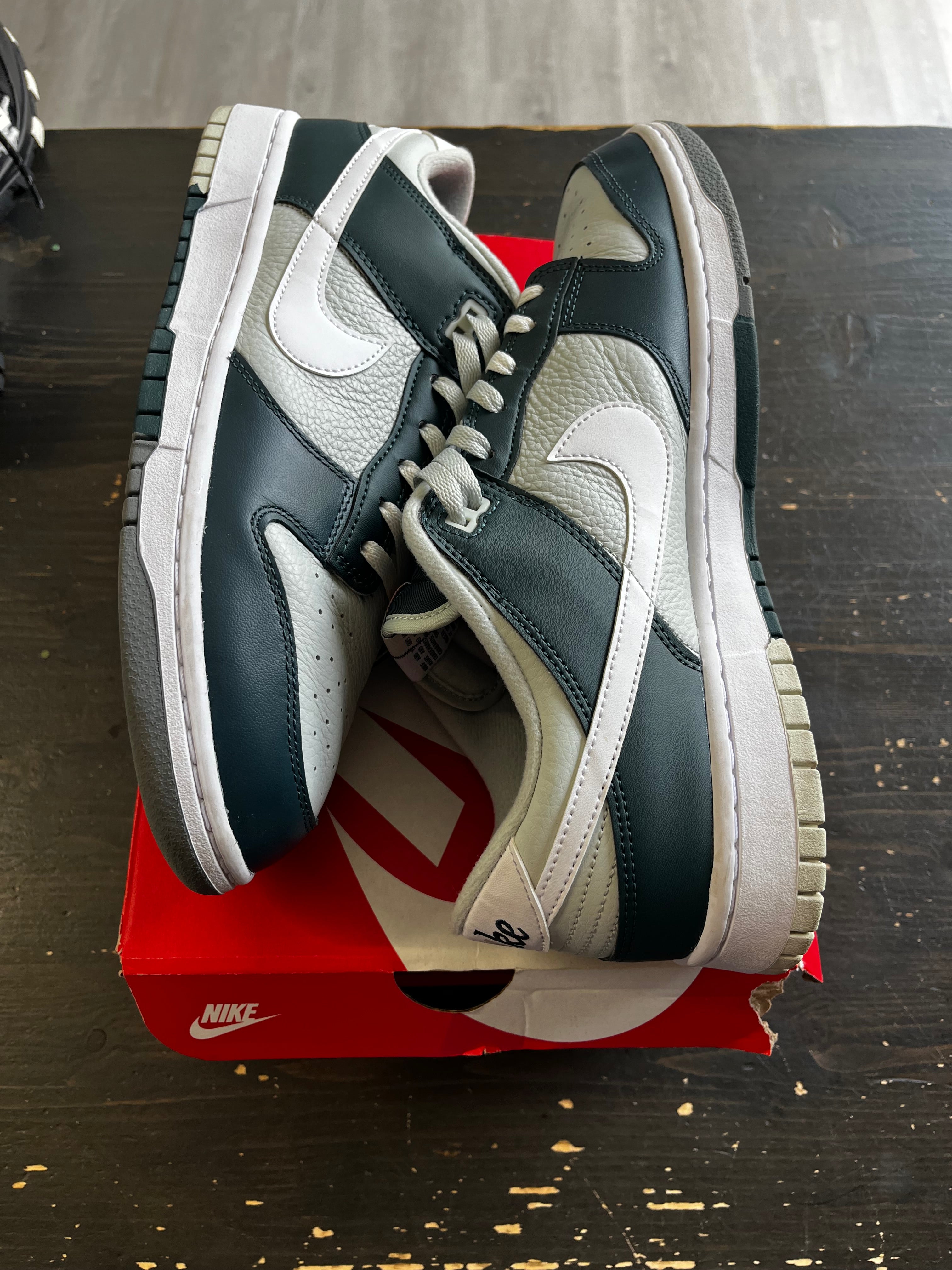 Pre-Owned Nike Dunk Low Retro Split Deep Jungle