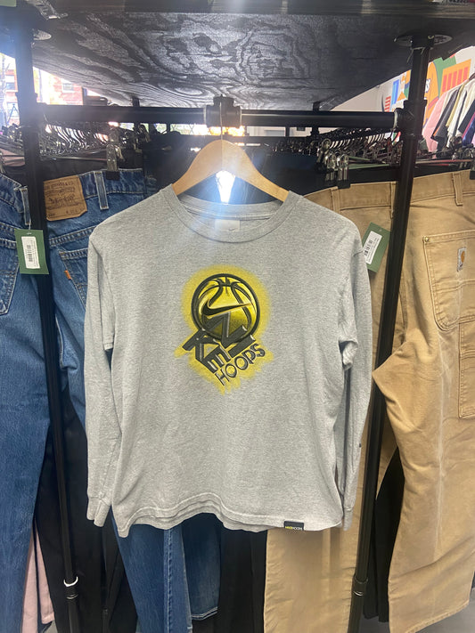 Vintage Youth Nike Hoops Basketball Longsleeve Tee