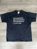 Vintage 1990s Computer Gear I Write Code Tee