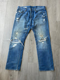 Gap 1969 Authentic Distressed Jeans