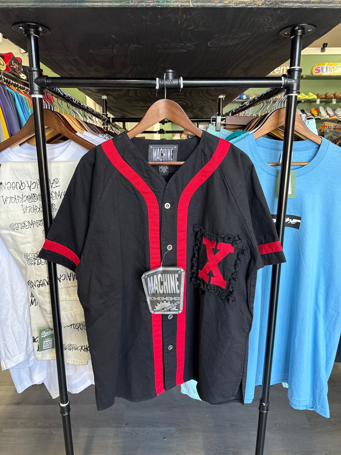 Vintage Malcolm X Machine Button Up