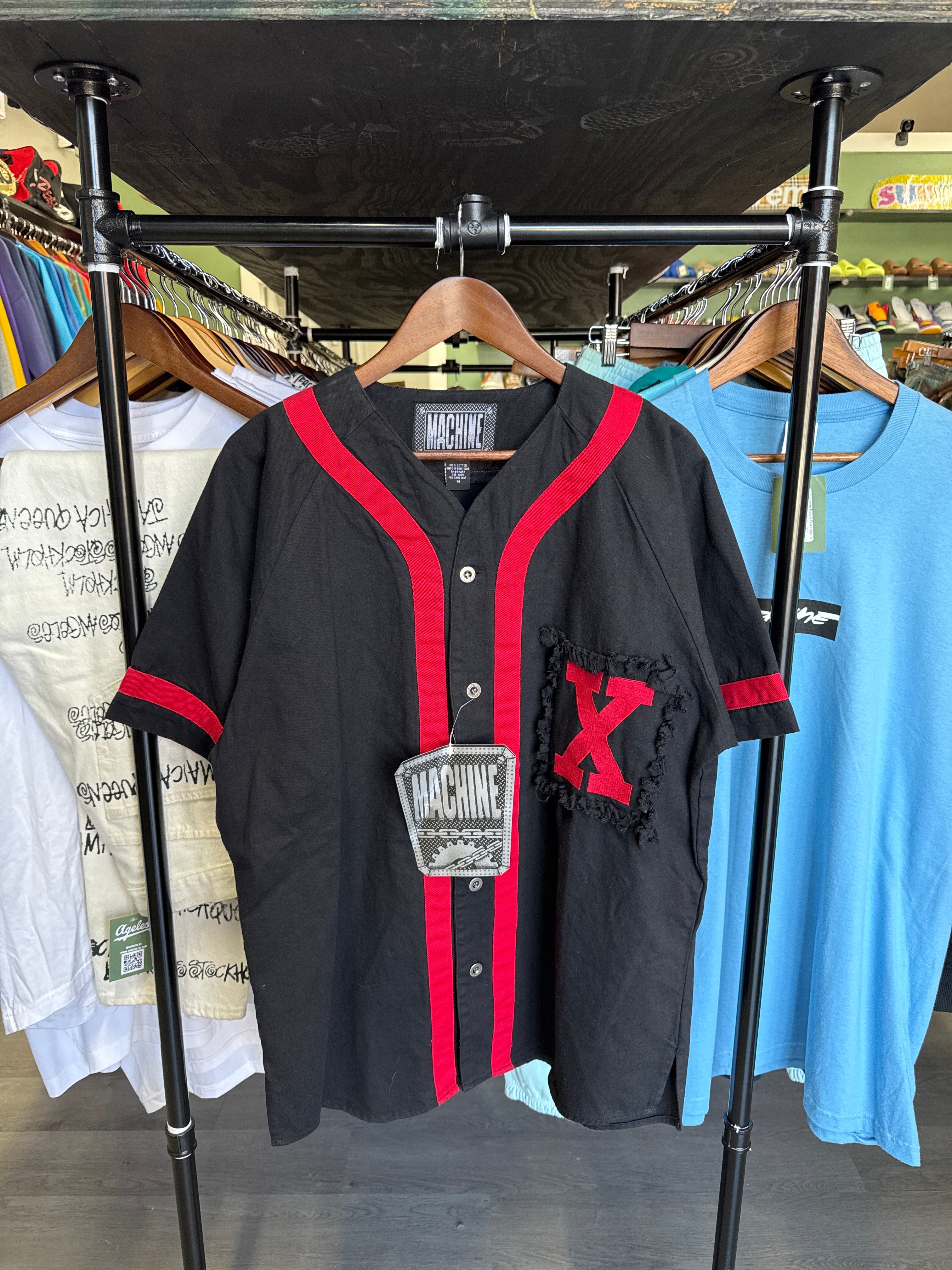 Vintage Malcolm X Machine Button Up