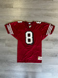 Vintage 1990s Wilson San Francisco 49ers Steve Young #8 Jersey