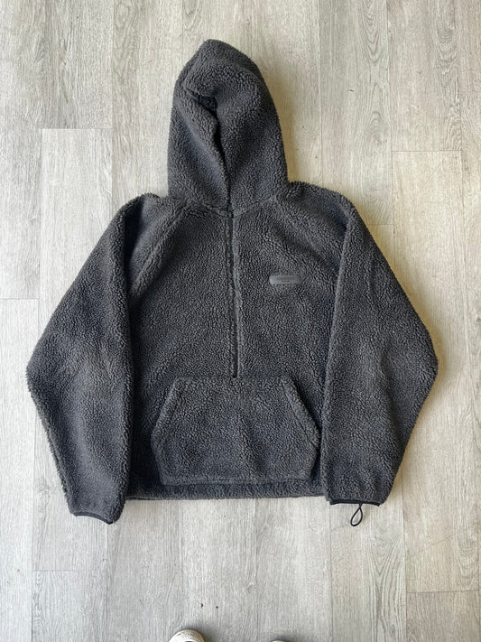 Preowned Fear of God Essentials Polar Fleece Half Zip Hoodie