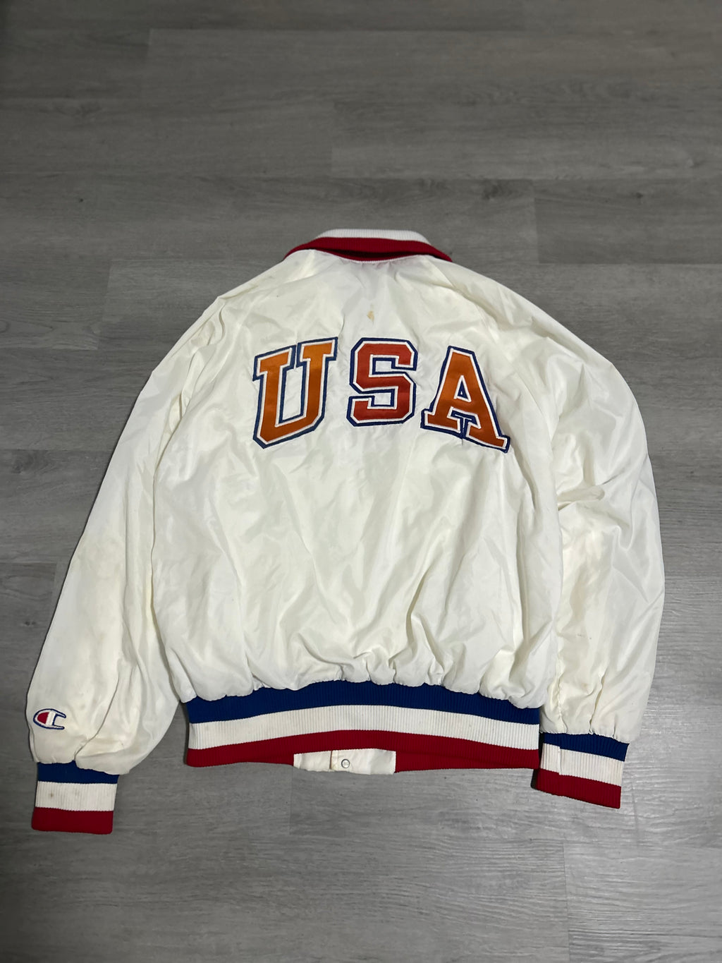Vintage Champions USA Olympics Coca Cola Jacket