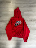 Vintage Red Nike Hoodie