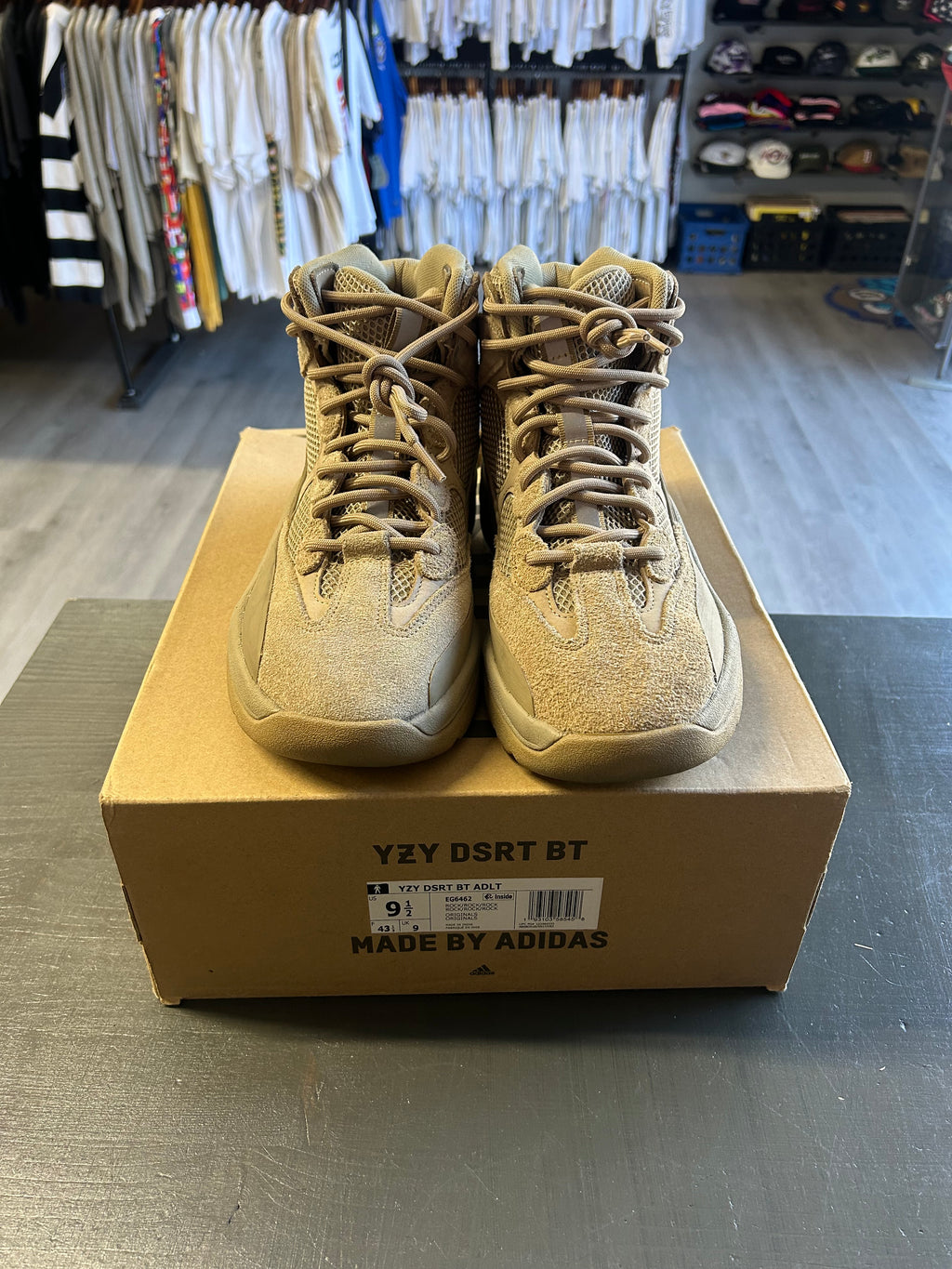 Pre-Owned Adidas Yeezy Desert Boot Rock