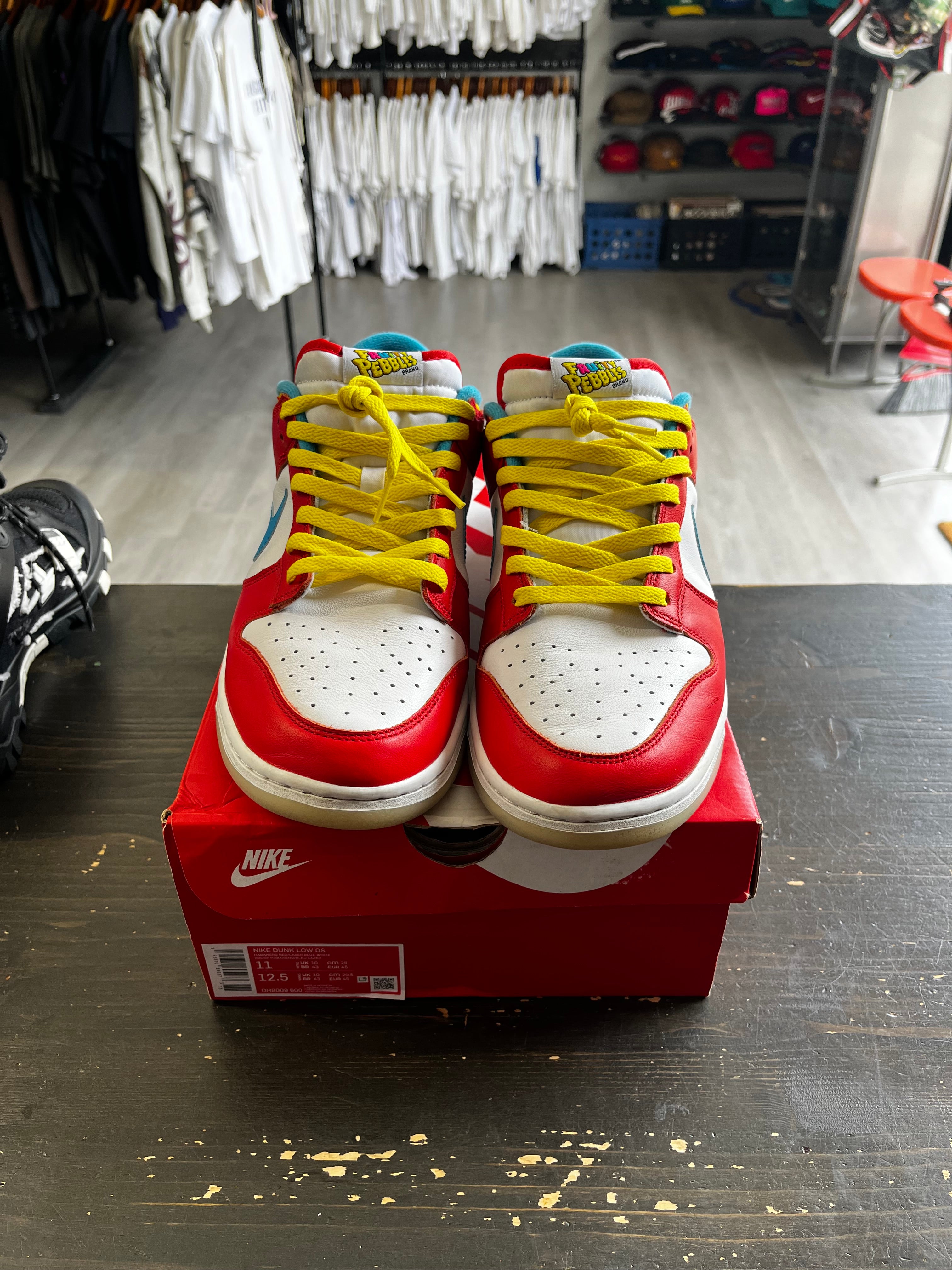 Pre-Owned Nike Dunk Low QS LeBron James Fruity Pebbles