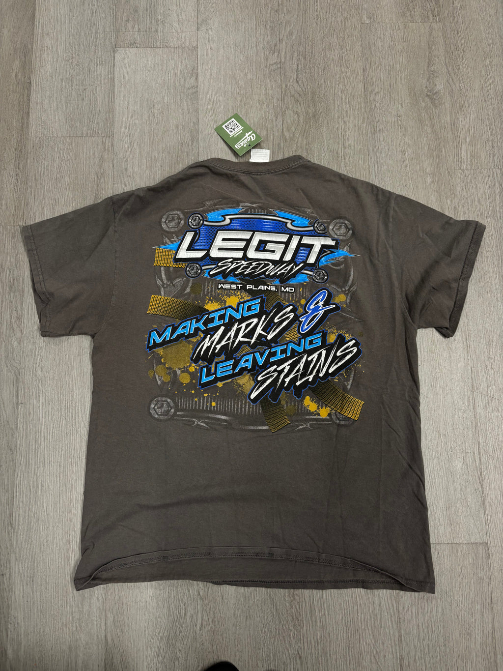 Vintage Legit Speedway Park West Plains Montana Racing Tee
