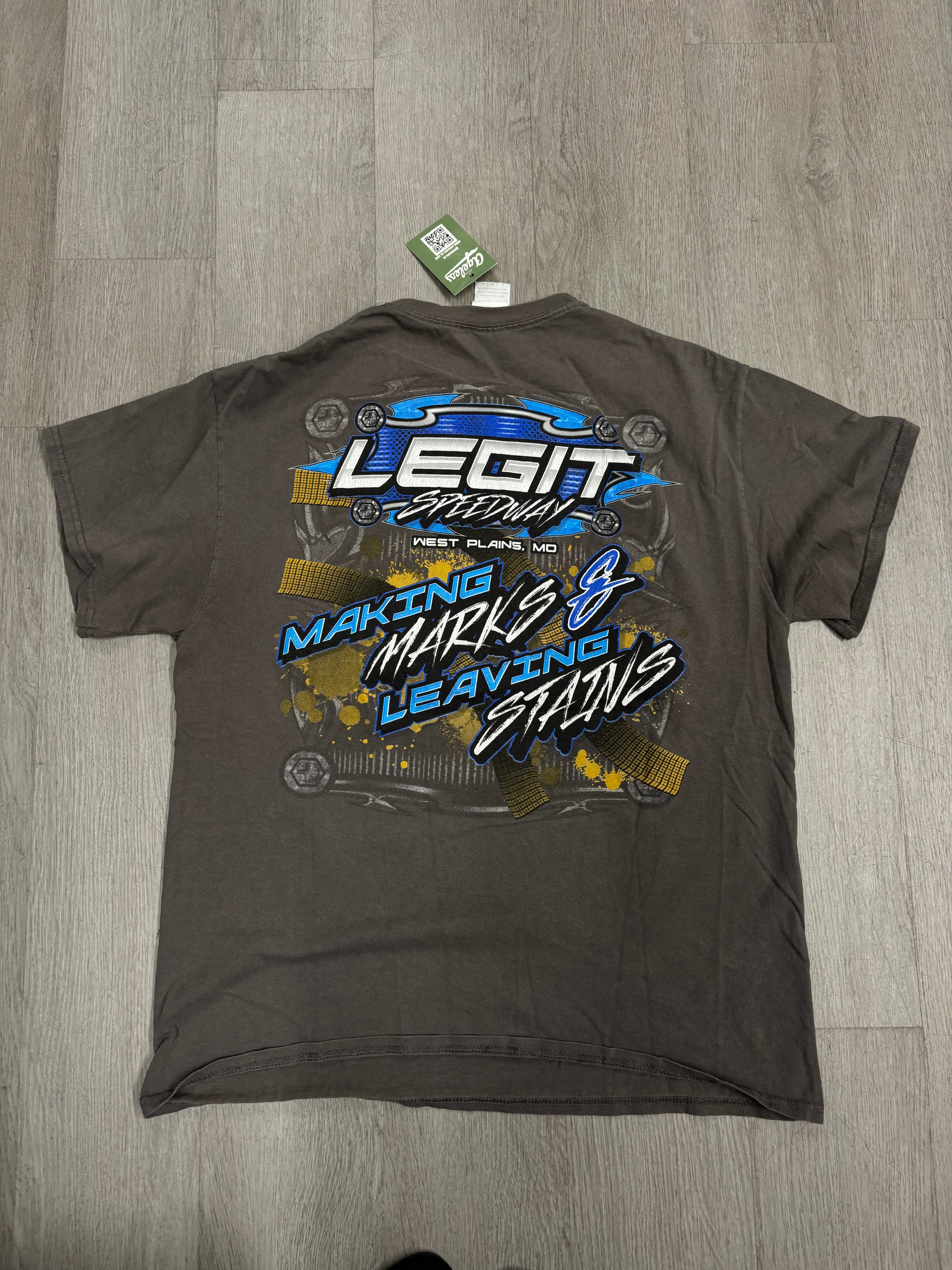 Vintage Legit Speedway Park West Plains Montana Racing Tee
