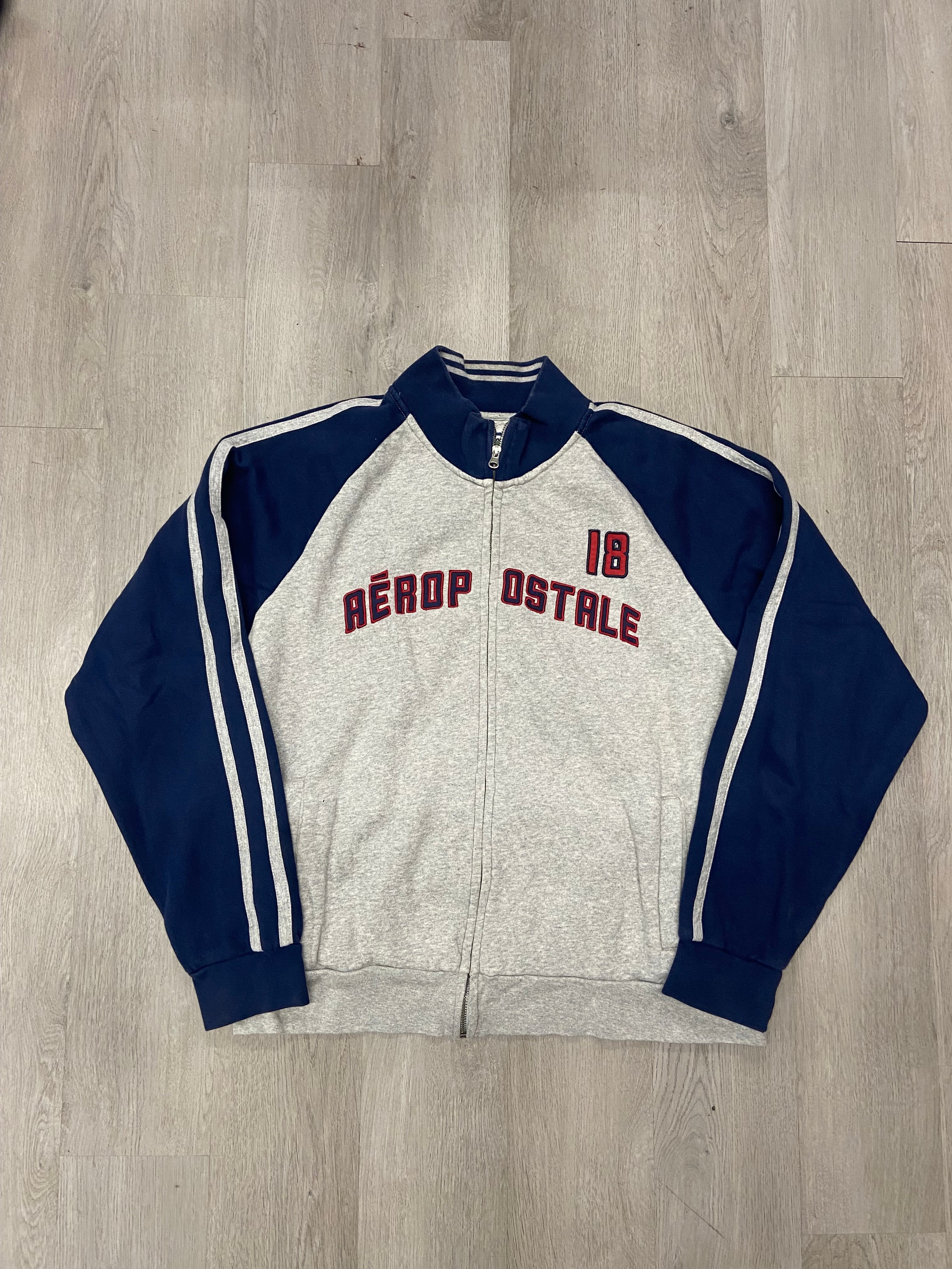 Vintage Aeropostale #18 Zip Up Jacket