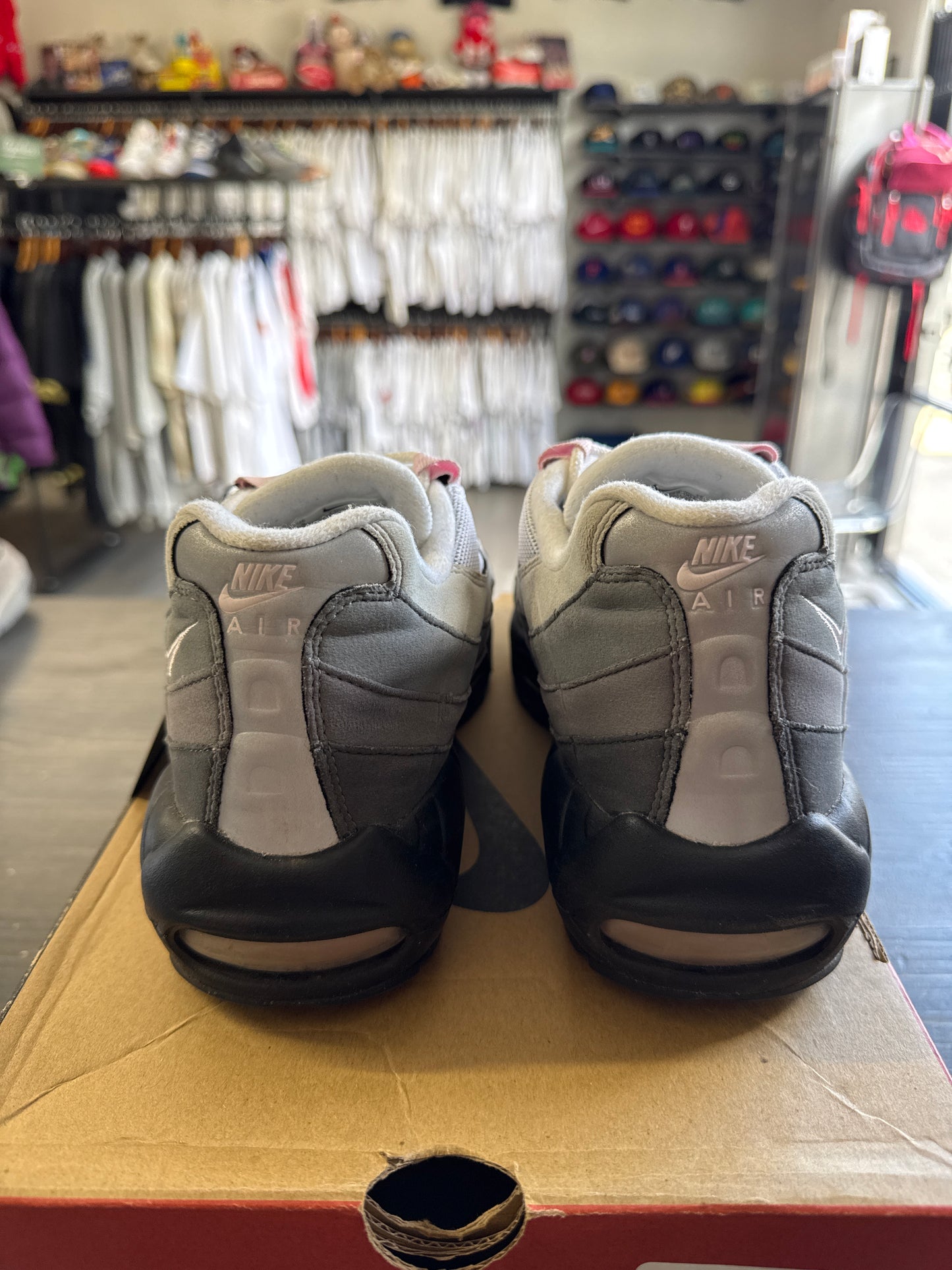 Pre-owned Nike Air Max 95 Gunsmoke Pink Foam