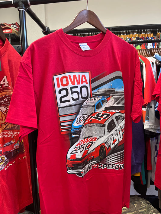 IOWA Speedway 250 Red NASCAR Tee