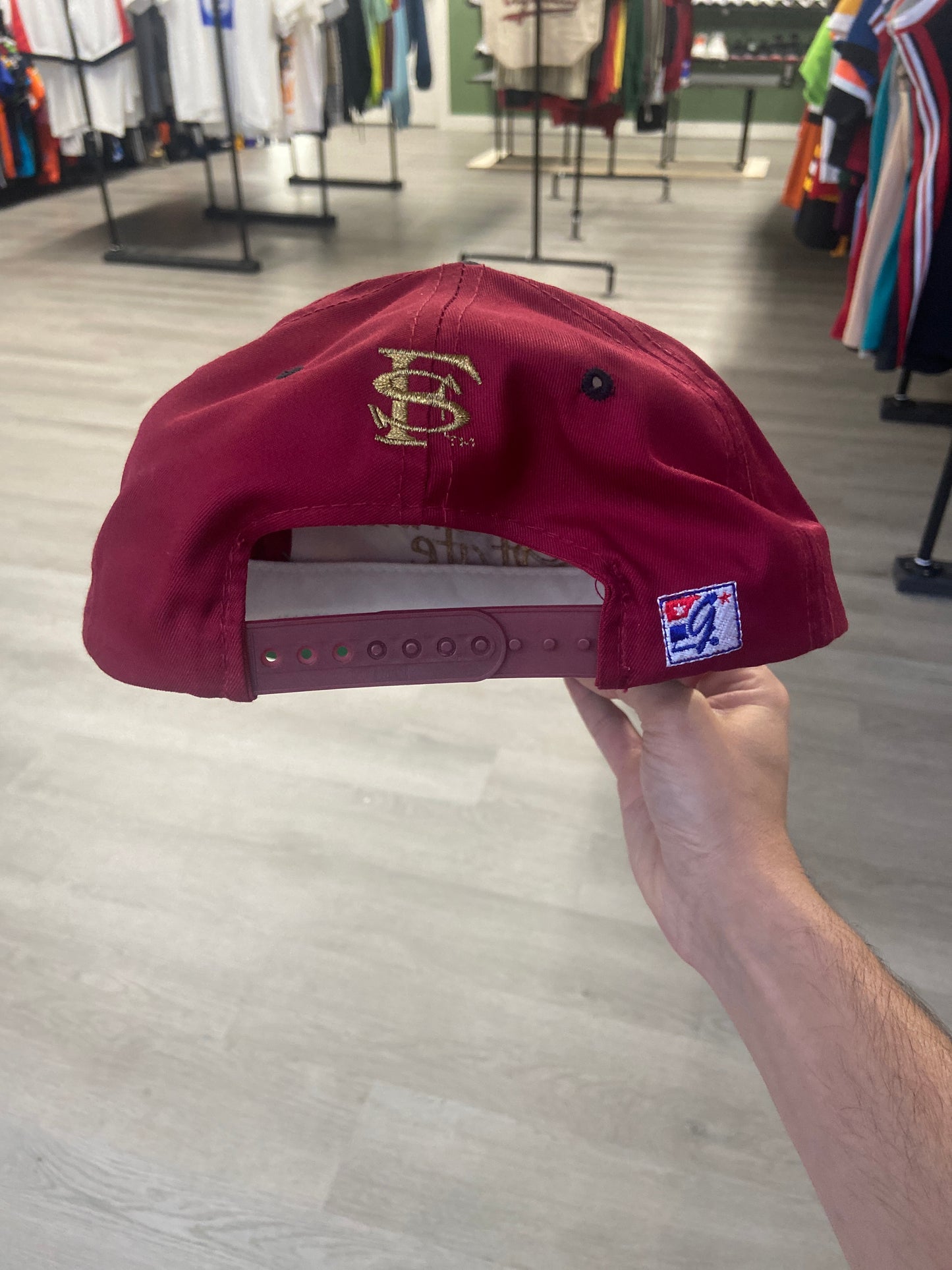 Vintage Florida State Burgundy Snapback