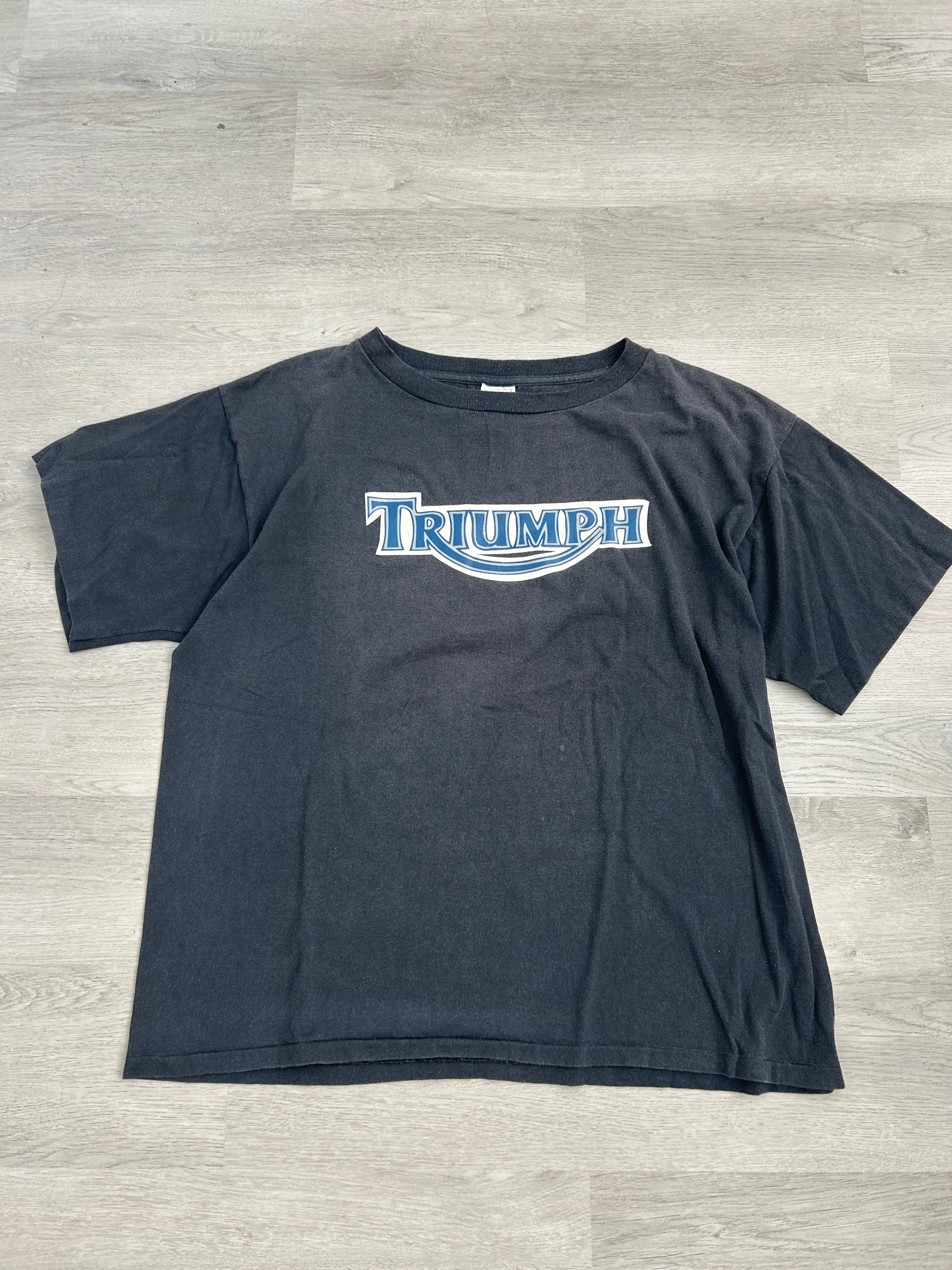 Vintage Black Triumph Tee