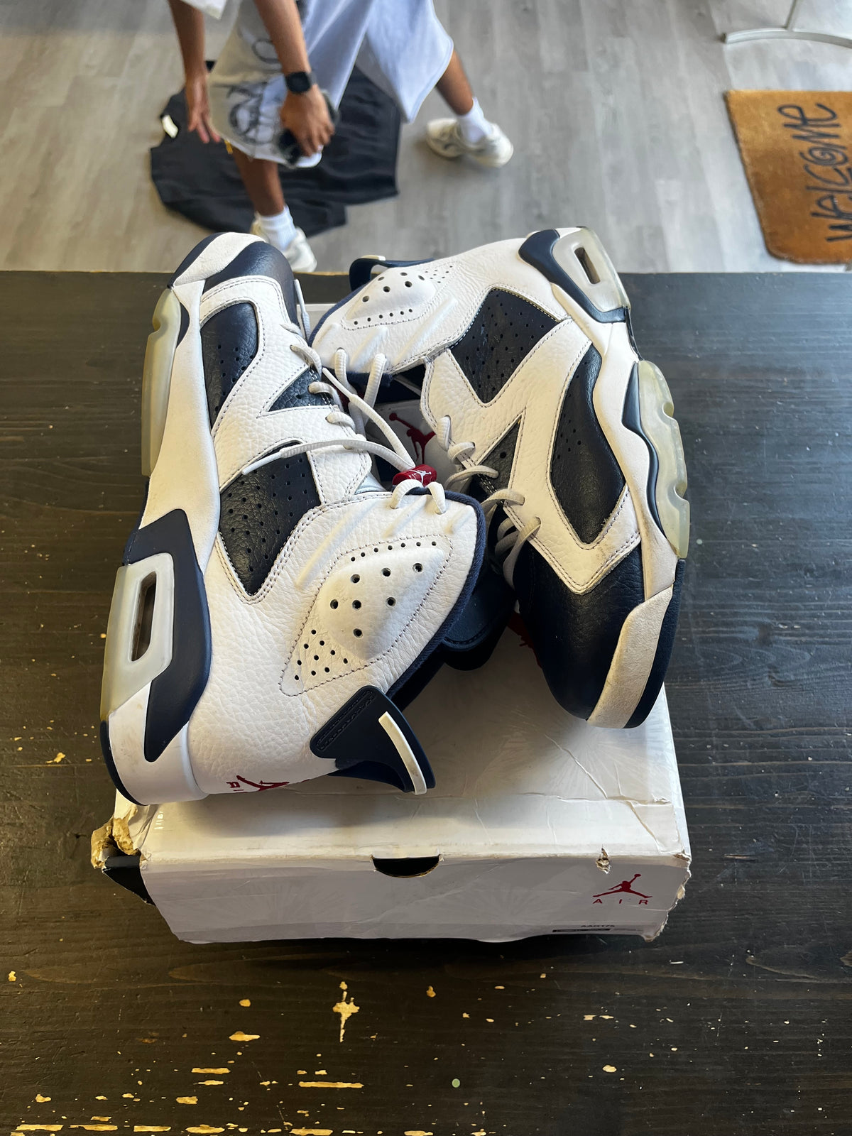 Pre-Owned Jordan 6 Retro Olympic (2024)