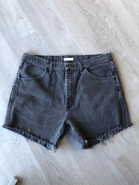 Vintage Rustler Grey Cutoff Shorts