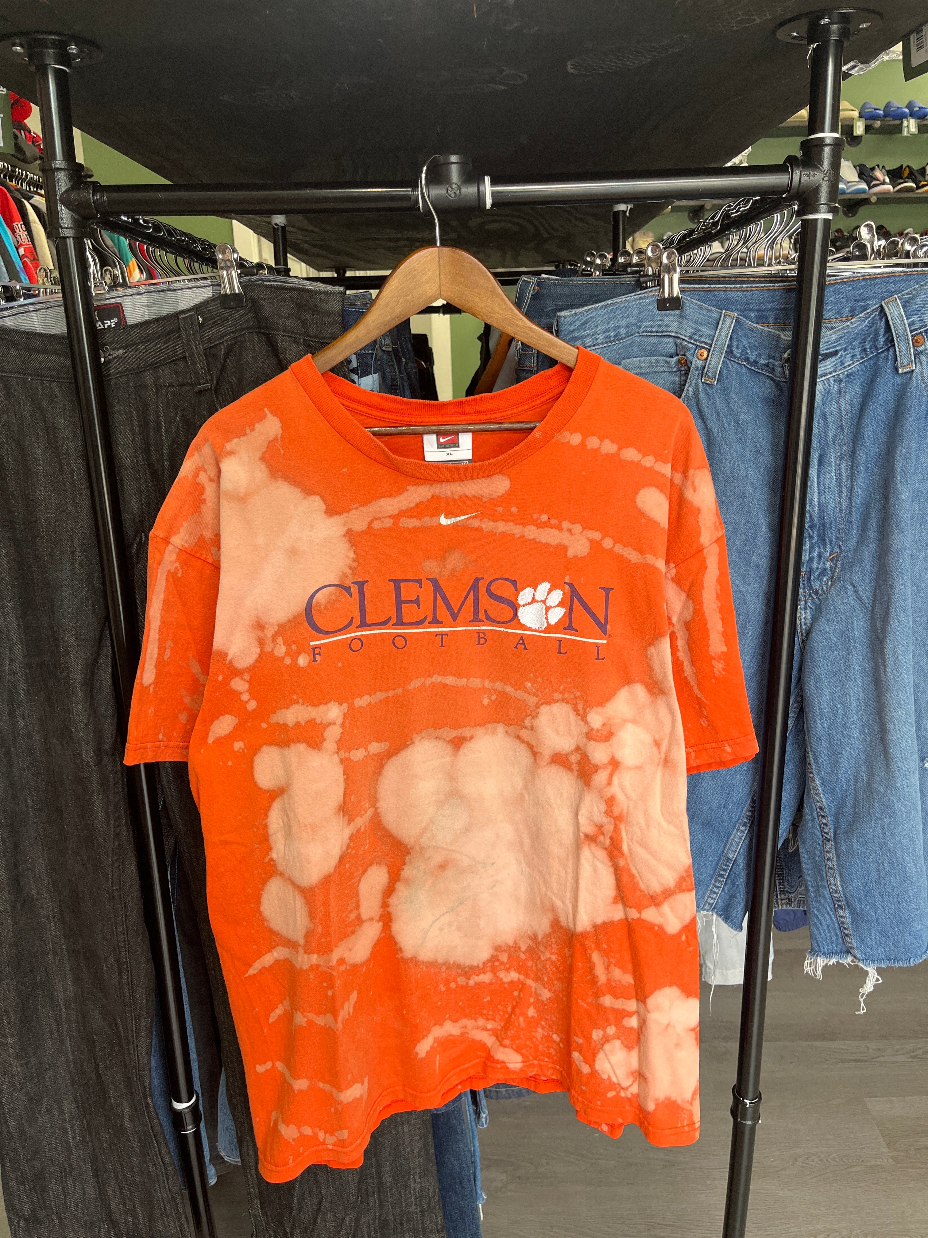 Vintage Nike Clemson Football Tee