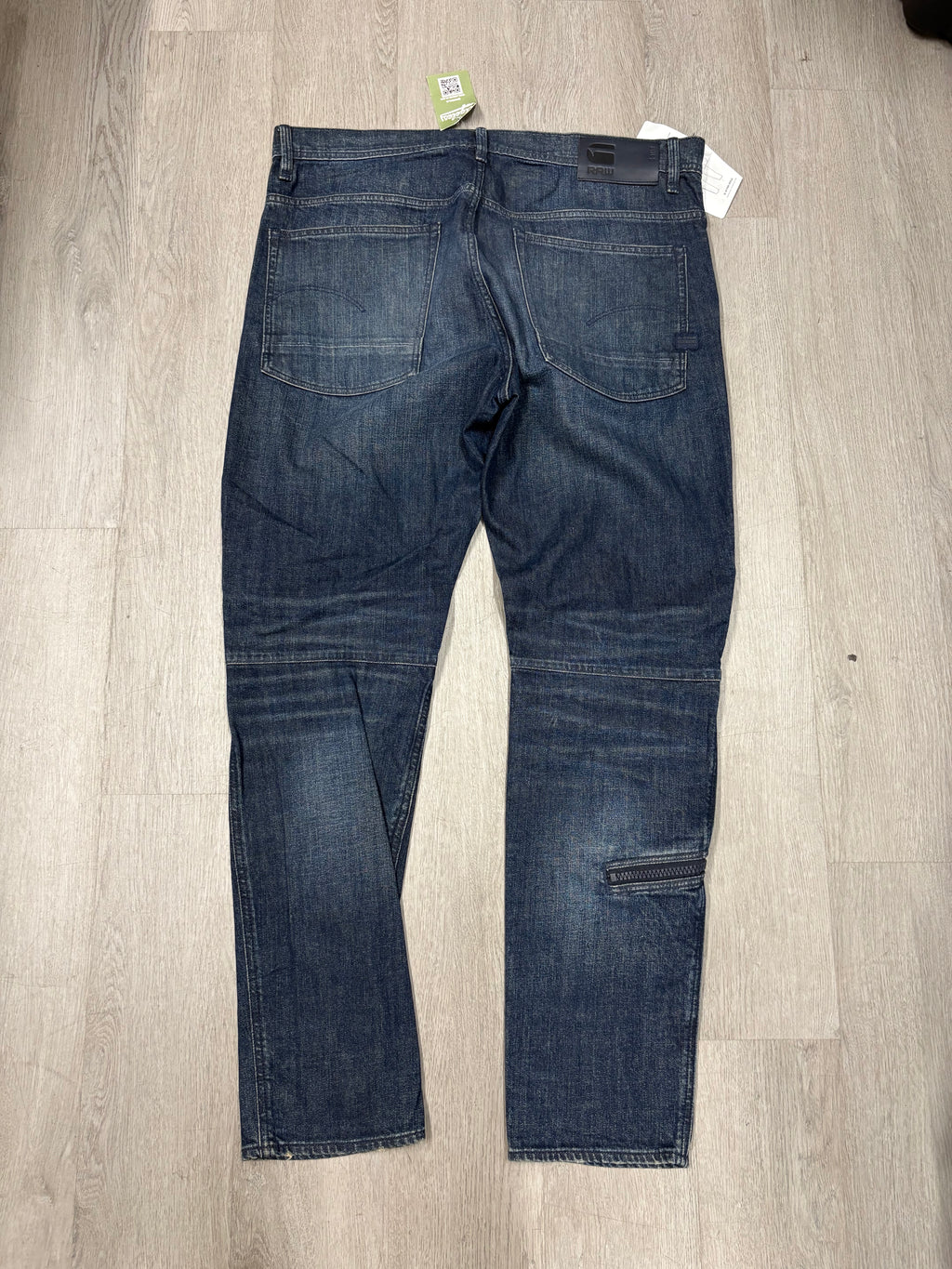 Y2K G Star Raw Double Knee Denim Jeans