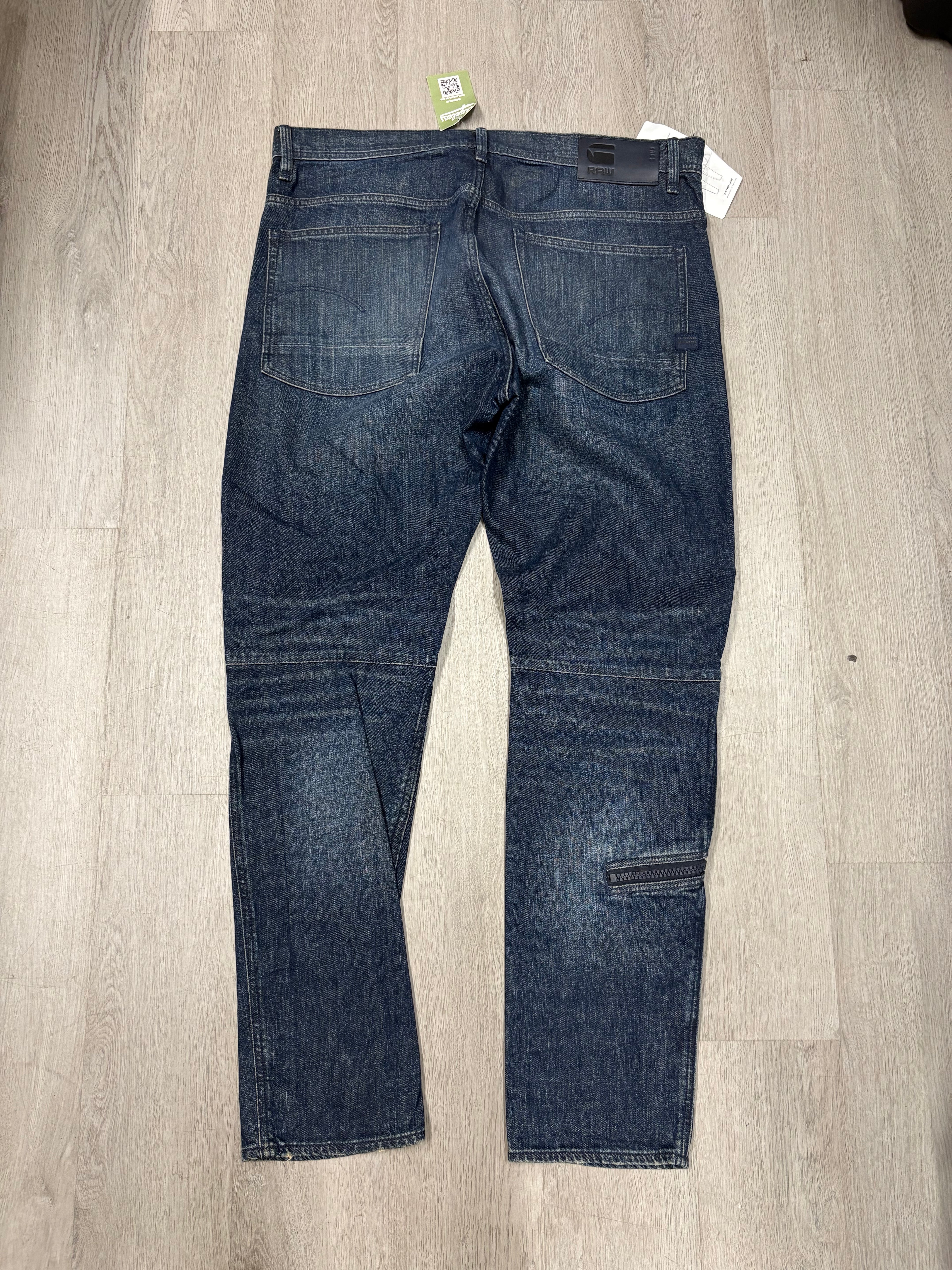 Y2K G Star Raw Double Knee Denim Jeans