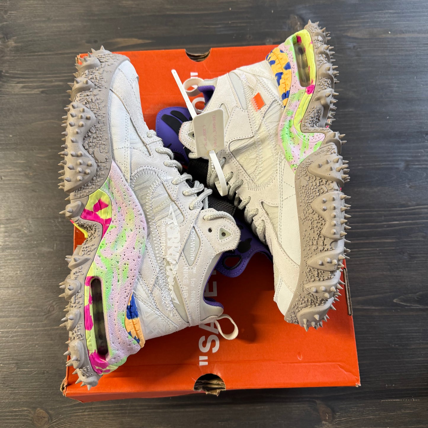 Pre-owned Nike Off White Air Terra Forma