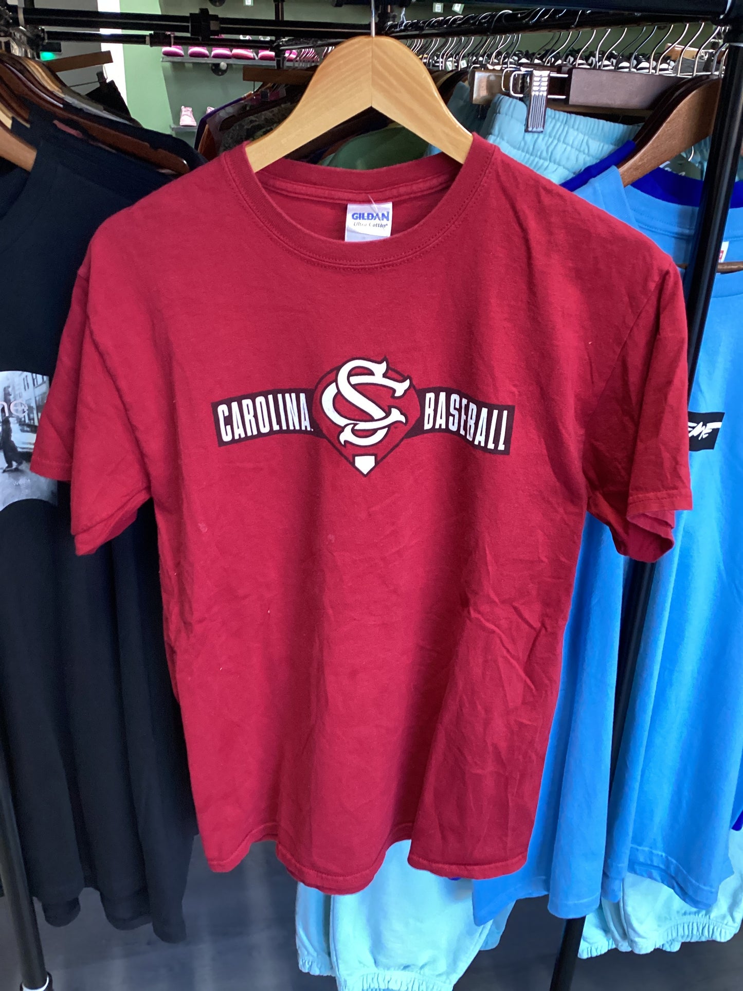 Carolina Baseball Garnet Tee