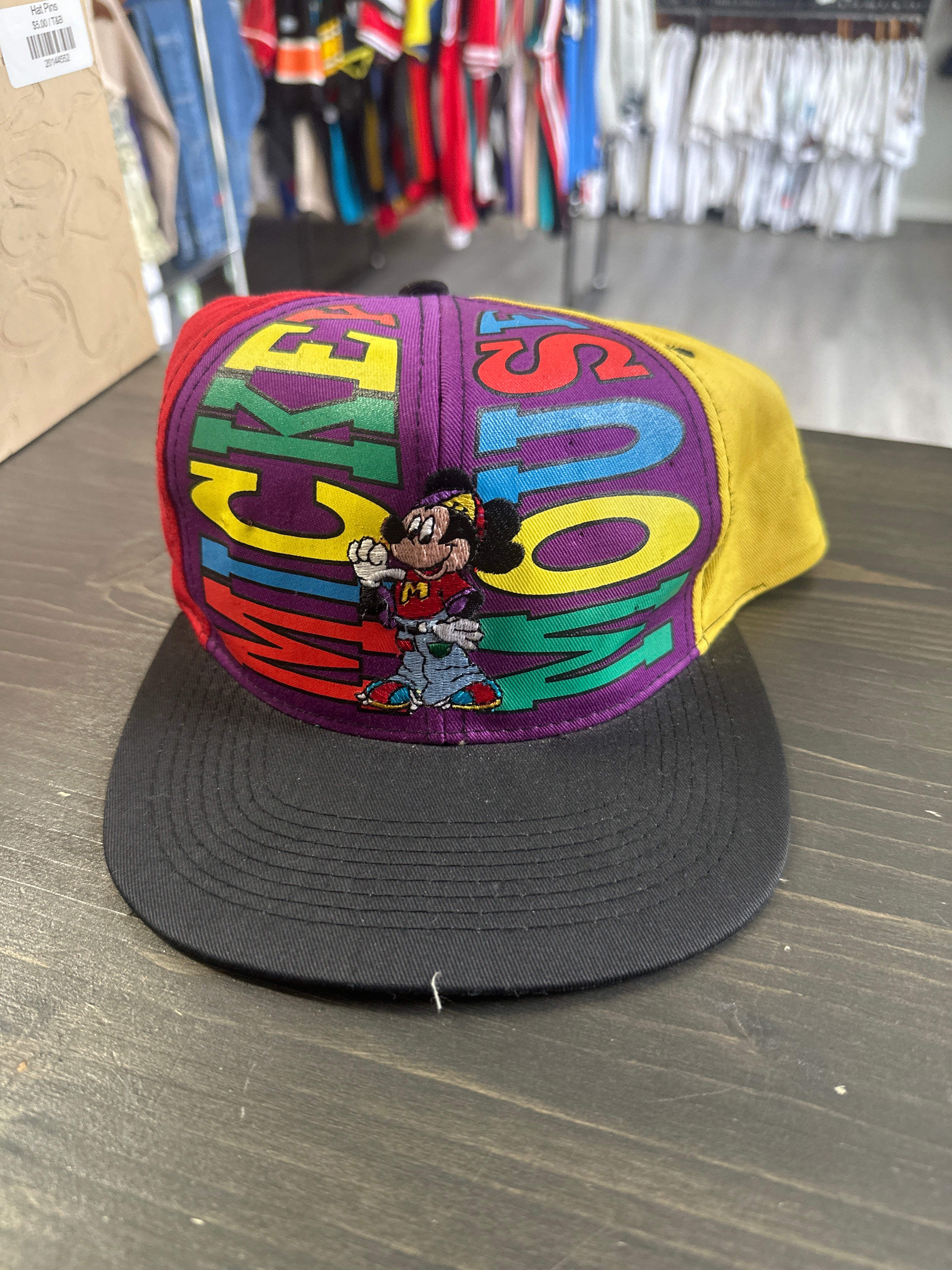 Vintage Mickey Mouse SnapBack Hat