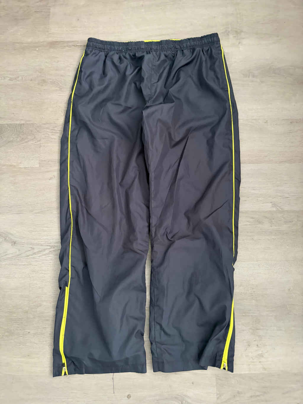 Vintage Grey Striped Track Pants