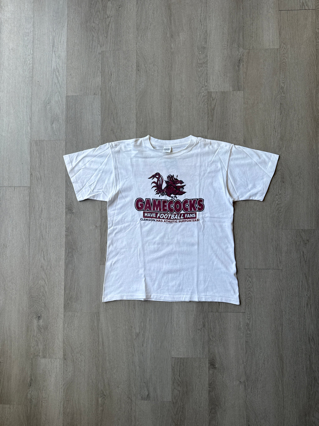 Vintage 2001 University Of South Carolina Gamecocks Football Fans Tee