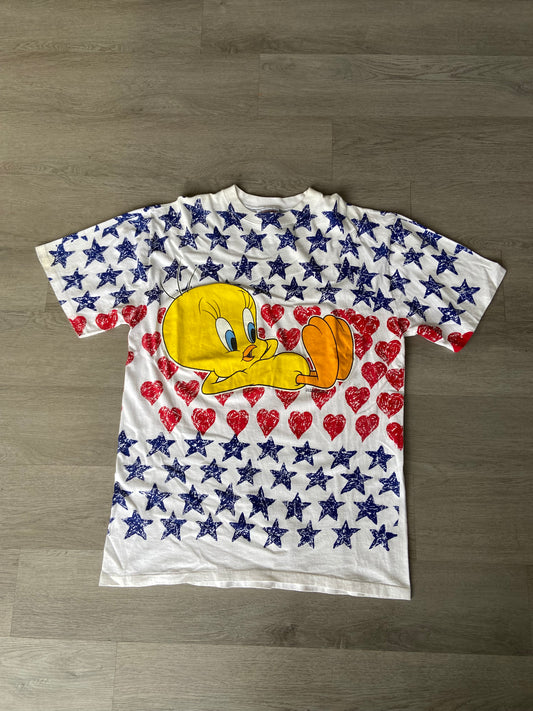Vintage Tweety Bird AOP Tee