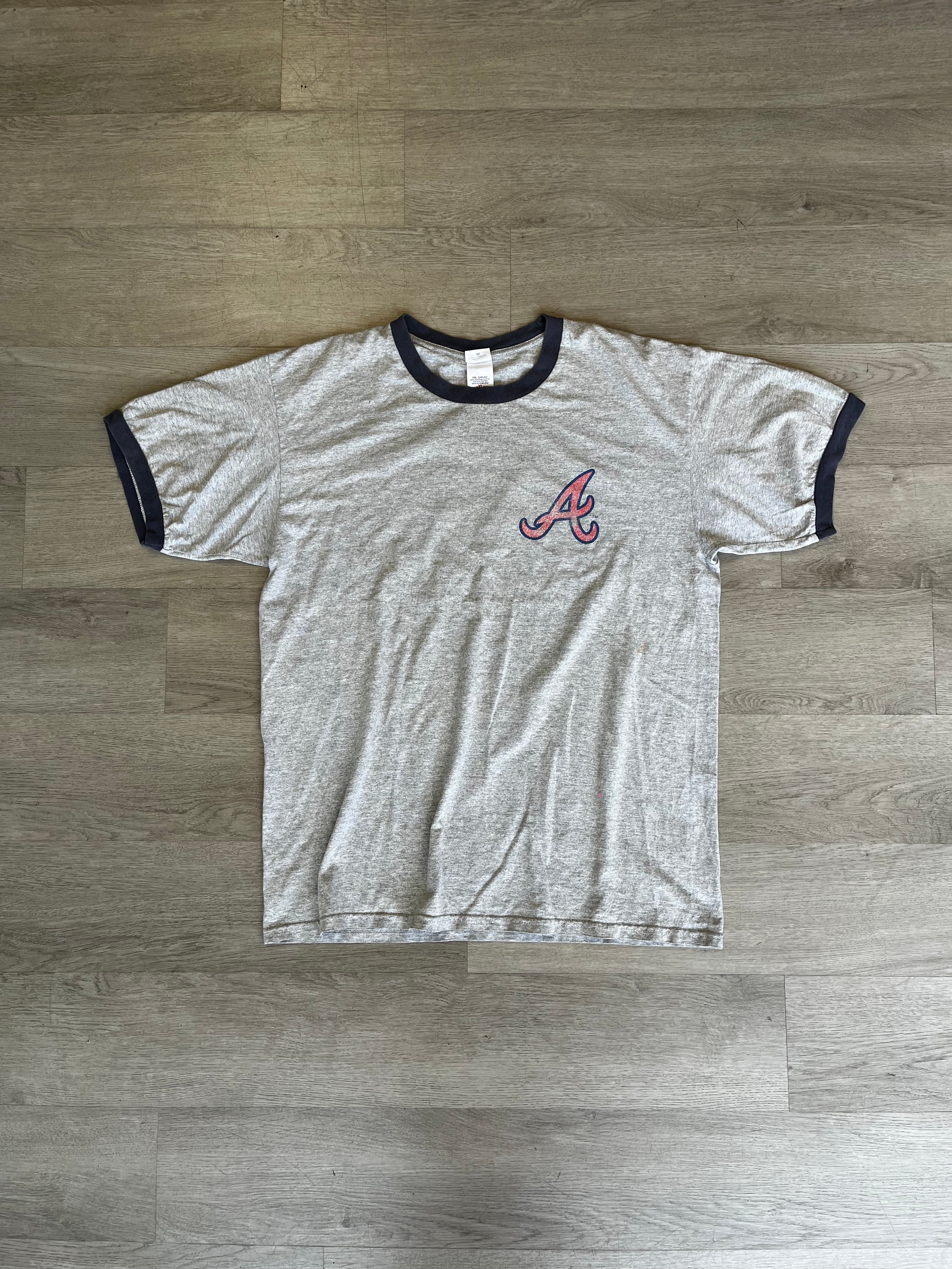 Vintage Atlanta Braves Ringer Tee