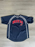 Vintage Atlanta Braves True Fan Series Mesh Pullover Jersey
