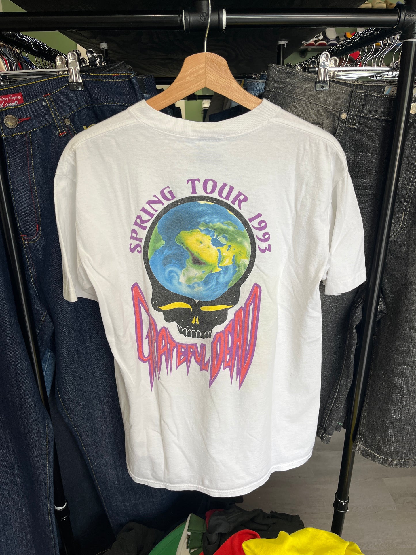 Vintage Grateful Dead 1993 Spring Tour Tee