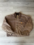 Vintage Brown Distressed Carhartt Workwear Jacket